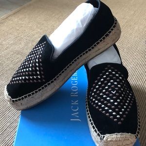 Jack Rogers Luna Suede Espadrilles Sz.9